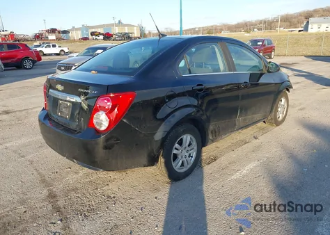 2012 Chevrolet Sonic 2Lt from USA, damaged, VIN 1G1JC5SH0C4139496